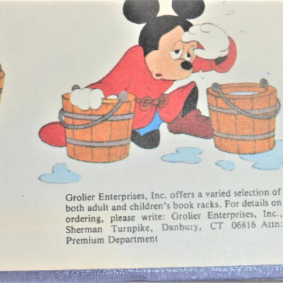 1973 Walt Disney's SORCERER'S APPRENTICE  Disney's Wonderful World of Reading - Picture 5 of 7